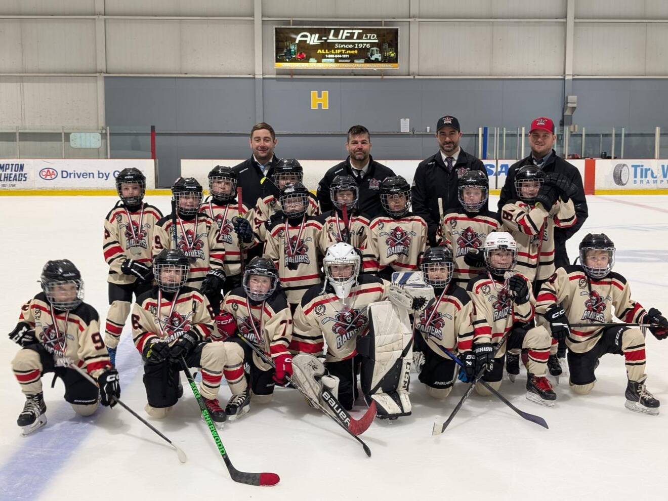 U9 Raiders Team Photo